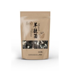 菌益侬 羊肚菌 干品30g牛皮袋简装